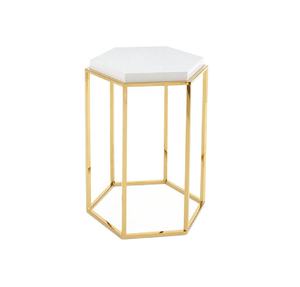 Mesa auxiliar moderna para té y café Sala de estar Western Metal Logo Artículo fabricado por Regular Design Style Builder Mayorista - Product Image 1