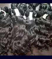 Meilleure qualité 100% extensions de cheveux humains bruts et vierges non transformés à prix d'usine en gros de l'Inde