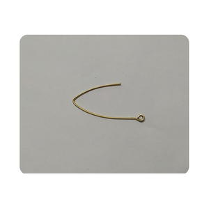 Fourniture directe d'usine en forme de rein oreille fil boucle d'oreille crochets pour femmes vendeur indien fournisseur résultats de bijoux composants INDIEN - Product Image 1