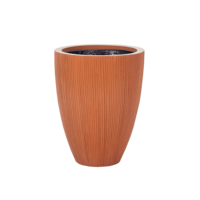 Pots de fleurs de jardin Jardinières en céramique moderne de haute qualité Top Nouveau design style extérieur 4 tailles différentes pour l'extérieur