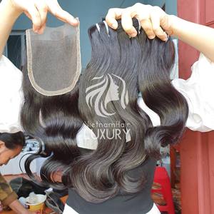 Cheveux humains vietnamiens ondulés de haute qualité 100% cheveux humains, vrais cheveux humains vietnamiens - Product Image 1