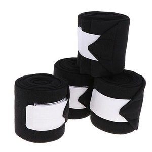Vendaje de pierna para caballo ecuestre, forro polar suave - Product Image 6
