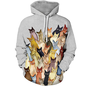 Sudadera con capucha para hombre de última moda, sudaderas con capucha personalizadas con estampado de sublimación de algodón transpirable - Product Image 5