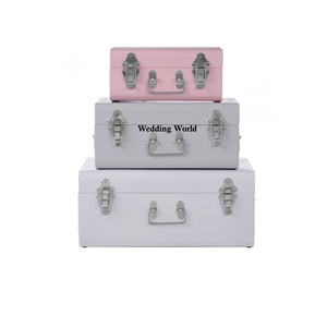 Caja de Metal para maletero, contenedor de almacenamiento hecho a mano con revestimiento de polvo, forma Rectangular, alta calidad, color gris, venta al por mayor - Product Image 5