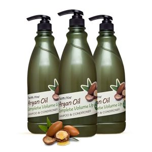 Cosmético Coreano / Champú y Acondicionador con Aceite de Argán para Volumen Completo 1,000ml Hidratante y Reparador del Cabello - Product Image 2
