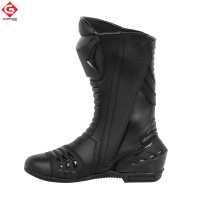 Bottes en cuir pour moto Bottes de sécurité pour le sport Bottes de moto de haute qualité pour l'équitation Motocross Chaussures de moto populaires