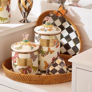 Bandeja de Servir de Cerámica Moderna Hecha a Mano en Vietnam, Bandeja de Porcelana para Café, Bandeja de Comedor, Plato para Frutas, Bandeja con Incrustaciones de Nácar - Product Image 2