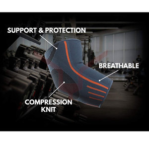 Coudière de Compression, soutien coude, étiquette privée, pour le Sport, offre spéciale, 2021 - Product Image 3