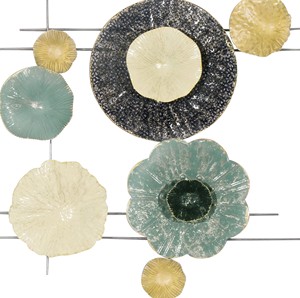 Panneau mural décoratif en acier inoxydable et fer, design personnalisé, motif lune abstraite moderne style médiéval, mobile, pour la maison, pour l'occasion Diwali - Product Image 2