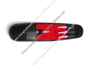 Pincettes à sourcils professionnelles, pinces en acier inoxydable, ensemble de pincettes à pointe inclinée avec pochette de voyage ou jeu séparé - Product Image 5