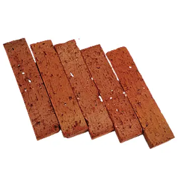 China Manufacturers Wholesale Handmade Light Weight Vacuum Solid Stone Paving Thin Slip Antique Wall Cladding Fire Clay Bricks