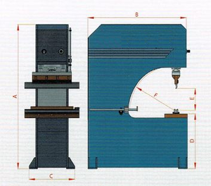 Hoja de METAL de la formación de tipo C de freno de prensa - Product Image 2