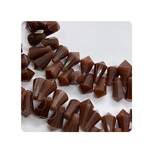 Cuentas de cuarzo de fresa facetadas de 7x14mm hechas a mano de primera calidad, fabricación de joyas de Piedra Rosa Natural, Alif certificado por terceros - Product Image 5