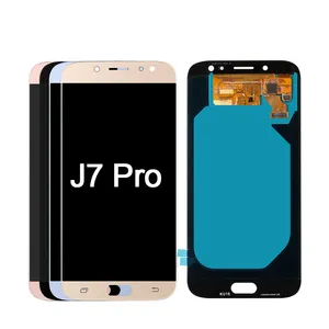 Smartphone mobile phone full lcd for Samsung Galaxy J7 Pro 2017 J730G J730GM lcd display with touch satisfied quality 100% test
