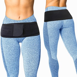 Cinturón sacroilíaco de compresión mejorada para dolor de articulaciones SI, alivio del nervio ciático para el dolor de espalda baja, cinturón SI para mujeres y hombres - Product Image 1