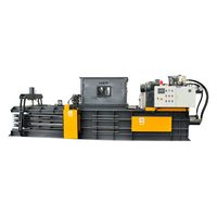 Nouveau compacteur de carton horizontal PLC presse à balles hydraulique automatique pour cartons en plastique déchets papier PET presse à balles Machine