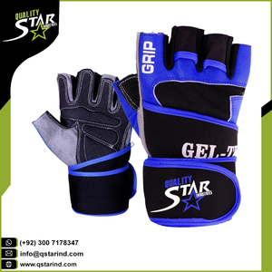 Suyall — gants en cuir de perte de poids, accessoire de Gym, design personnalisable, élégants, avec support de poignet - Product Image 2