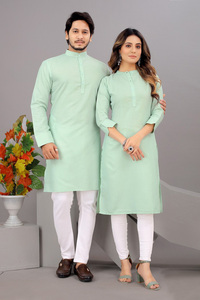 Fabricación de camisa de manga larga tela de algodón Hombre Ropa de Festival camisas casuales formales estampado patrón seda/algodón mangas completas étnicas - Product Image 5