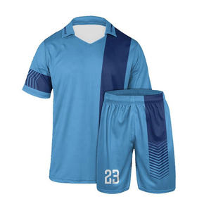 Camiseta de fútbol cómoda con pantalones cortos, traje de fútbol personalizado, nuevo diseño - Product Image 1