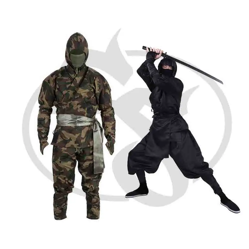 Costume de Ninja pour adultes, uniforme, vente en gros,