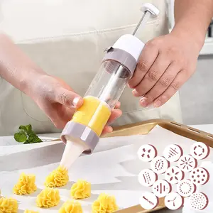 Hướng Dẫn Sử Dụng Nhà Bếp Nhỏ Giá Cả Hợp Lý Bộ Dụng Cụ Làm Bánh Quy Gun Cookie Press