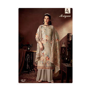 Traje de precio de mercado impreso Digital exportador de ropa indio y paquistaní para la venta - Product Image 1