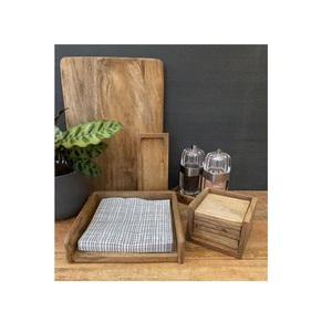 Porte-serviettes en bois de cuisine, support en bois pour restaurant, produits faits à la main moins chers, pour taille personnalisée en vente - Product Image 5