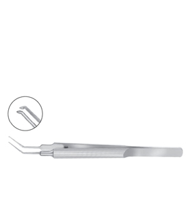 Instruments ophtalmiques Utrata Capsulorhexis Forceps finition complète en acier inoxydable matière plastique CE approuvé de meilleure qualité - Product Image 2