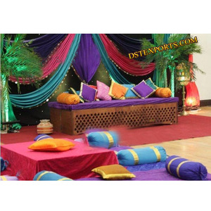ออกแบบงานแต่งงานMehndi I StageชุดMehndiตกแต่งเวทีฉากหลังแต่งงานอินเดียMehndiขั้นตอน - Product Image 1