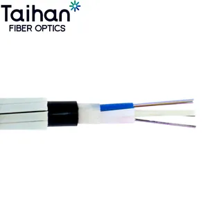 Direct Buried Flat FRP aromoured Non-Metal double jacket Fibre Optic cable 652D 657A1 657A2 4 6 12 24 36 48 72 96 Core