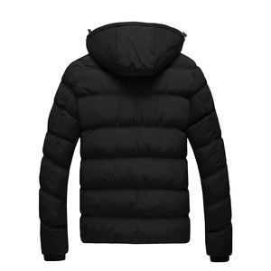 Plain Custom Logo Men <b>Padded</b> Down Bubble jacket Warm Winter Puffer <b>coat</b> - Product Image 4