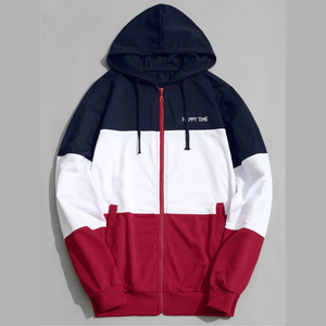 202 Offre Spéciale Solide Sweat À Capuche Manteau Hommes Casual Manches Longues Sweat Polaire Unie hoodies - Product Image 5