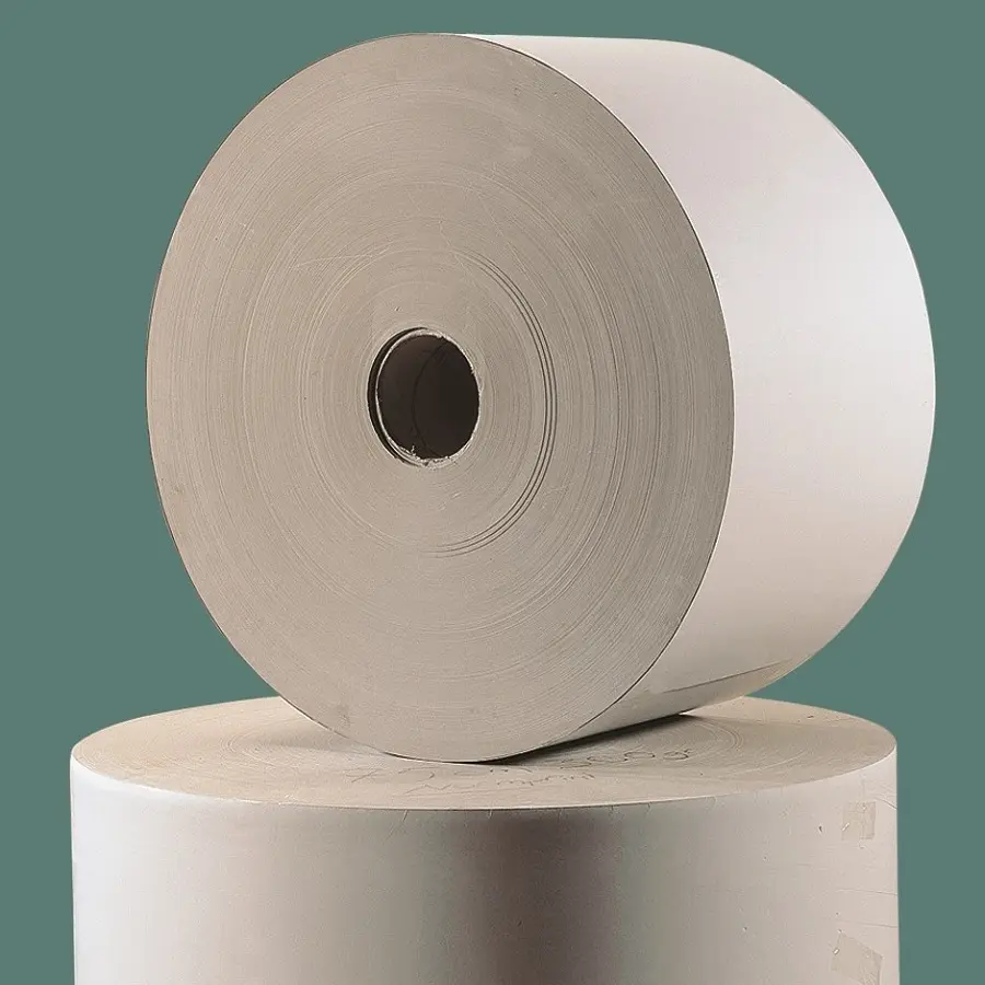 Recycled / Virgin Pulp Newsprint Paper Reel 48.8gsm Packing Paper