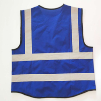 Gilet de sécurité réfléchissant, Logo personnalisé avec poches, sécurité, fluorescente, vision, de travail, personnalisé, classe 2