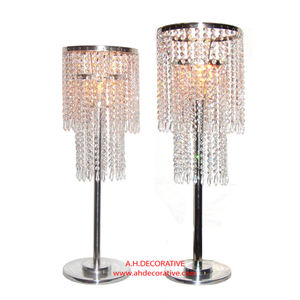 Bougeoir en cristal, porte-bougie en métal de haute qualité pour décor de Table, pièce de centre de Table - Product Image 2