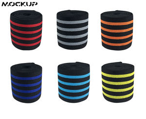 Nuevas rodilleras 2025 para levantamiento de pesas, correas para rodilla, manga de rodilla de nailon, envolturas para levantamiento de gimnasio - Product Image 4