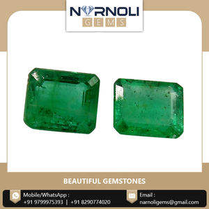 Vente de Noël Pierre précieuse émeraude brésilienne de qualité supérieure Pierres précieuses en vrac d'Inde - Product Image 3