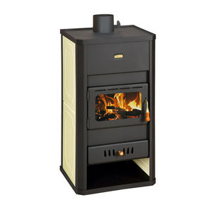 Autoportante 490x460x930mm 4.7 kg/h Consommation Foyers Au Bois Poêle - Product Image 1