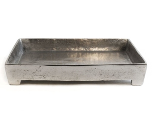 Plateau de service rectangulaire brut, plateaux de luxe en métal, décoratifs, Style Antique, pour fruits et thé, décoration de maison nordique - Product Image 2