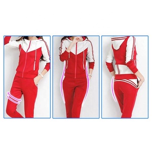 Todos los nuevos diseños de chándales personalizados para Damas y mujeres, chándales deportivos de alta calidad con cremallera polar, chándales con estampado de logotipo bordado Jogger - Product Image 6