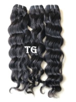 Harga Grosir Langsung India 24'' Loose Body Wave Bundle Double Machine Weft Single Donor Raw Indian Temple Remy Hair Extensions
