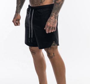 Vente en gros de shorts de course d'entraînement d'été pour hommes, respectueux de l'environnement, personnalisés, en nylon, spandex, shorts de sport pour entraînement de gym - Product Image 6