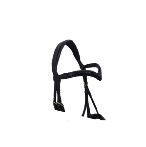 Brida de Cuero Genuino de Alta Calidad, Duradera y de Tendencia, Ajustable y Suave para Entrenamiento, Equitación y Exhibición de Caballos - Product Image 4