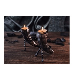 Bougeoir en corne Vente en gros Bougie en corne Bougeoir en corne réutilisable - Product Image 3