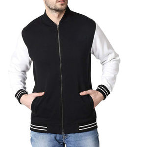 Hochwertige benutzer definierte Uni-Jacken Baseball Nylon Polyester Flight Bomber Jacke Großhandel - Product Image 5