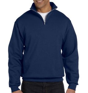 Mess Sports MS-527 Technical Functional Quick Dry Moisture Wicking Double Dry 1/4 Zip Fleece Performance Pullover <b>Stand</b> Collar - Product Image 3
