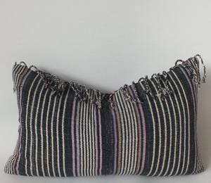 Geometric Striped Solid Woven Cotton Decorative <b>Cushion</b> Covers for Home Use - Product Image 4