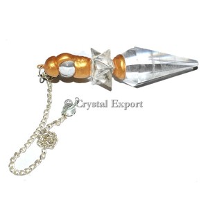 Fournisseur de pendules de guérison en quartz tibétain 3pcs: Pendules de guérison en quartz tibétain 3pcs à vendre Pendules en cristal de guérison - Product Image 1