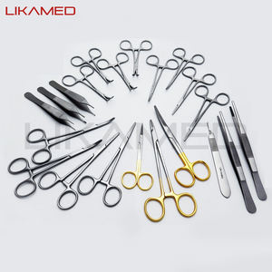 LIKAMED Juego de Instrumentos de Cirugía Veterinaria de 22 Piezas de la Más Alta Calidad, Base de Herramientas Quirúrgicas Empacadas en una Caja - Product Image 1