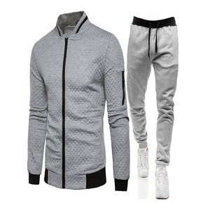 Service OEM Nouvelle Arrivée Couleur Unie à Manches Longues Sport Conception Survêtement Extérieur Gym Vêtements avec Imprimé Survêtement - Product Image 1